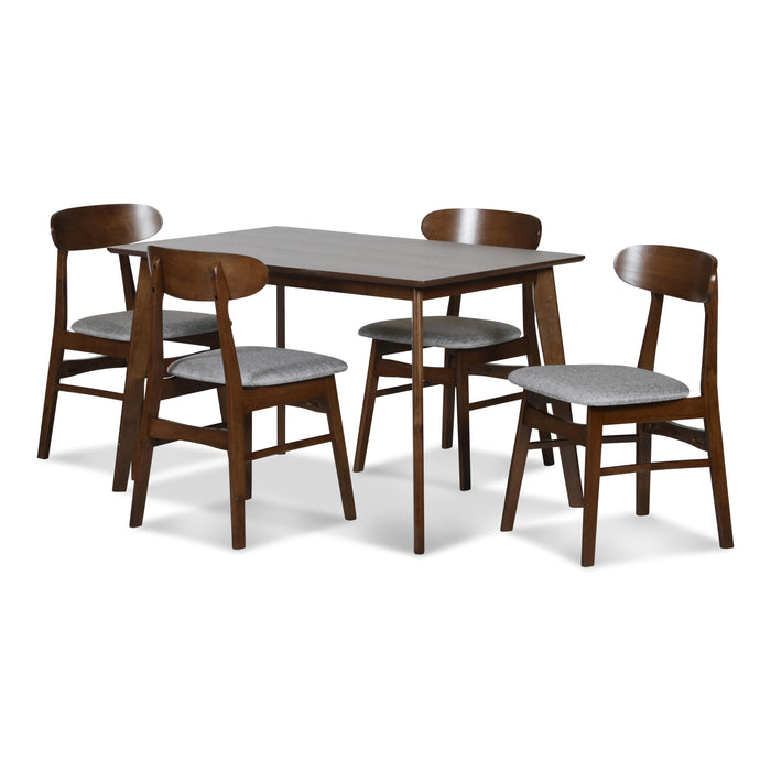 MOROCCO DINING CHAIR W/LIGHT GRAY SEAT CUSHION - Visions in Furniture (La Mirada, CA)