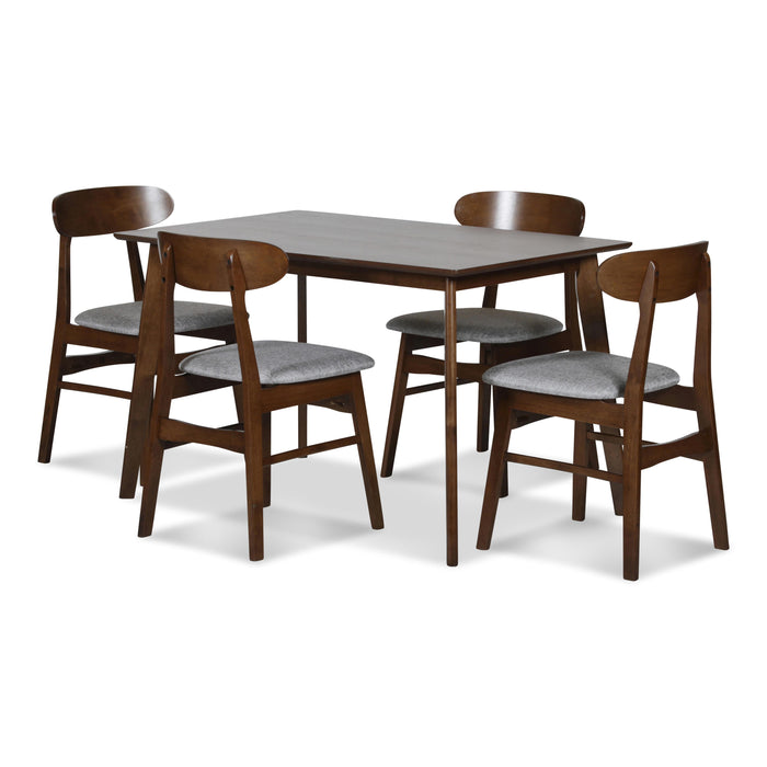 MOROCCO DINING CHAIR W/LIGHT GRAY SEAT CUSHION - Visions in Furniture (La Mirada, CA)