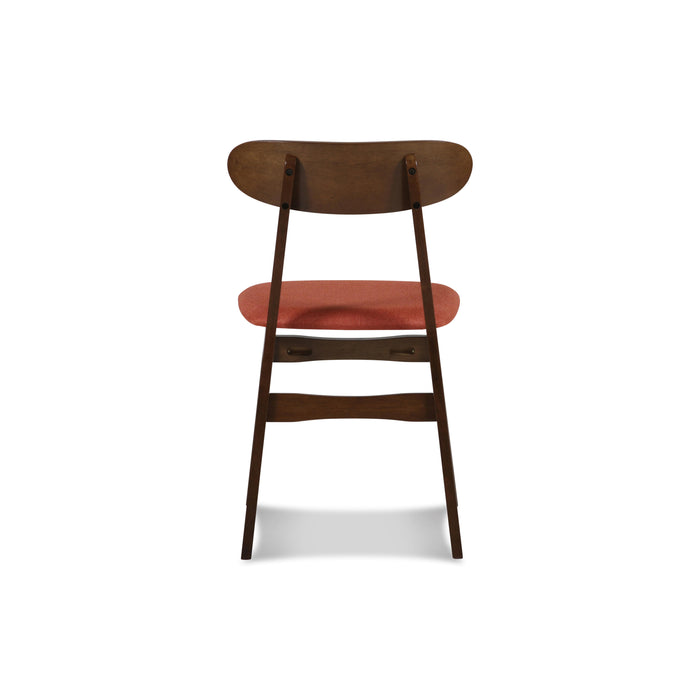 MOROCCO DINING CHAIR W/ORANGE SEAT CUSHION - Visions in Furniture (La Mirada, CA)