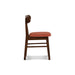 MOROCCO DINING CHAIR W/ORANGE SEAT CUSHION - Visions in Furniture (La Mirada, CA)