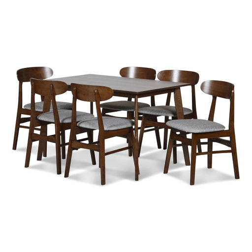MOROCCO DINING CHAIR W/LIGHT GRAY SEAT CUSHION - Visions in Furniture (La Mirada, CA)