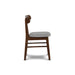 MOROCCO DINING CHAIR W/LIGHT GRAY SEAT CUSHION - Visions in Furniture (La Mirada, CA)