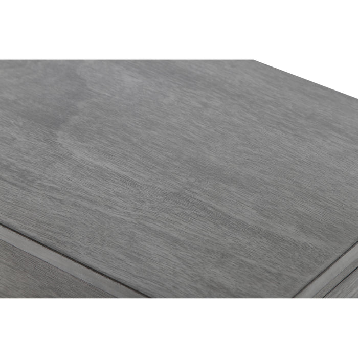 NOAH END TABLE WITH DRAWER-GRAY