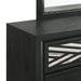 OBSIDIAN DRESSER-BLACK - Visions in Furniture (La Mirada, CA)