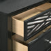 OBSIDIAN DRESSER-BLACK - Visions in Furniture (La Mirada, CA)