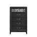 OBSIDIAN CHEST-BLACK - Visions in Furniture (La Mirada, CA)