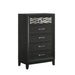 OBSIDIAN CHEST-BLACK - Visions in Furniture (La Mirada, CA)