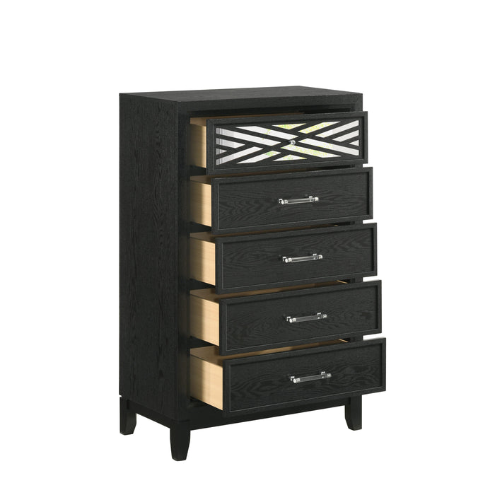 OBSIDIAN CHEST-BLACK - Visions in Furniture (La Mirada, CA)