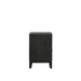 OBSIDIAN NIGHTSTAND-BLACK - Visions in Furniture (La Mirada, CA)