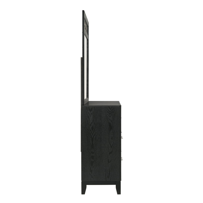 OBSIDIAN DRESSER-BLACK - Visions in Furniture (La Mirada, CA)