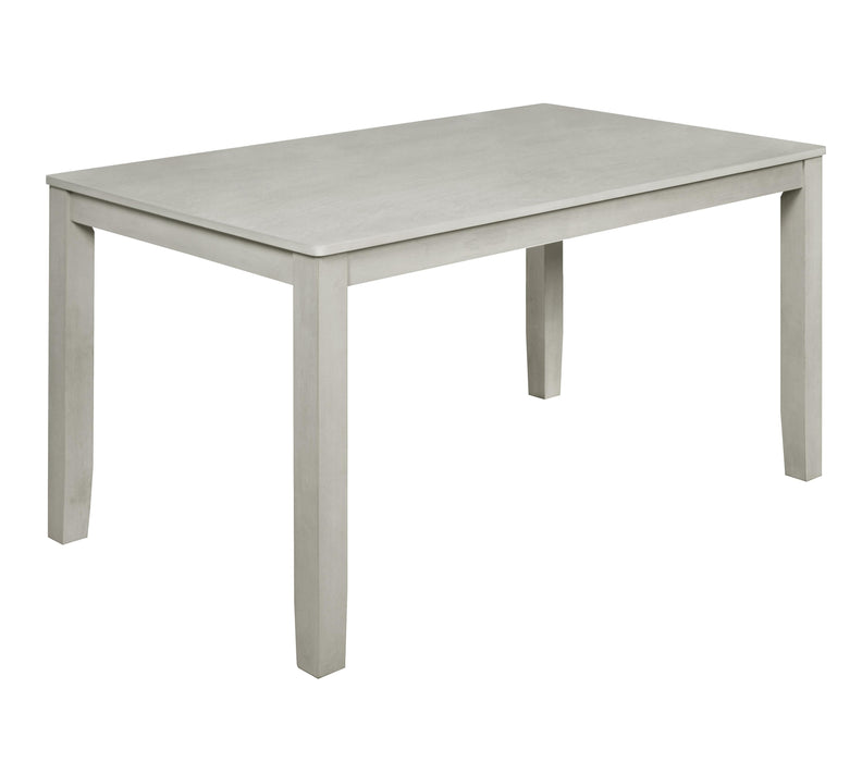 PASCAL 59" RECTANGLE DINING TABLE-DRIFTWOOD - Visions in Furniture (La Mirada, CA)