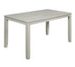 PASCAL 59" RECTANGLE DINING TABLE-DRIFTWOOD - Visions in Furniture (La Mirada, CA)