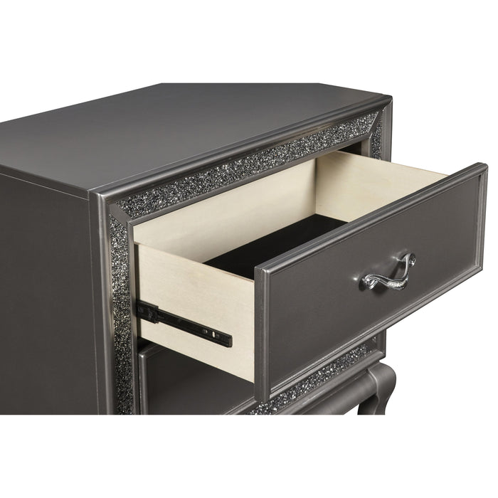 PARK IMPERIAL NIGHTSTAND-PEWTER