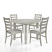 PASCAL 47" ROUND DINING TABLE-DRIFTWOOD - Visions in Furniture (La Mirada, CA)