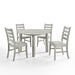 PASCAL 47" ROUND DINING TABLE-DRIFTWOOD - Visions in Furniture (La Mirada, CA)