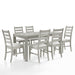 PASCAL 59" RECTANGLE DINING TABLE-DRIFTWOOD - Visions in Furniture (La Mirada, CA)