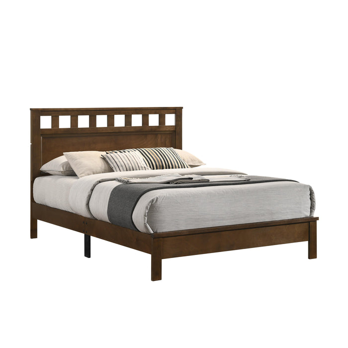 PISCES Full F PANEL BED-HB/FB/RAILS-NATURAL