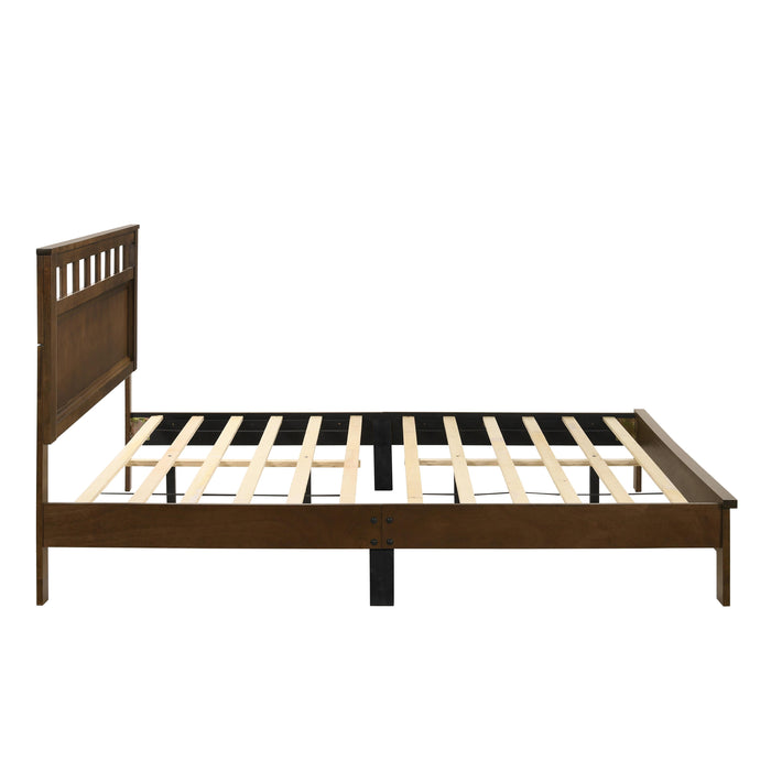 PISCES Full F PANEL BED-HB/FB/RAILS-NATURAL