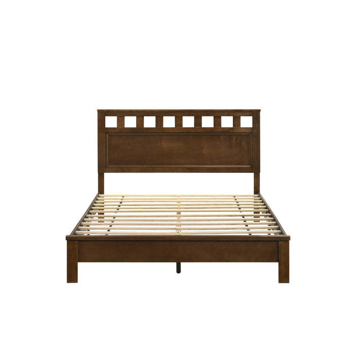 PISCES Full F PANEL BED-HB/FB/RAILS-NATURAL