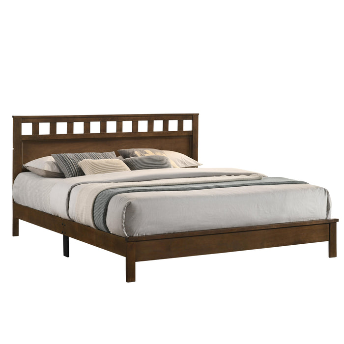 PISCES Eastern King EK PANEL BED-HB/FB/RAILS-NATURAL