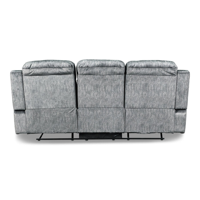 TANGO DUAL RECLINER SOFA W/PWR FR-SHADOW - Visions in Furniture (La Mirada, CA)