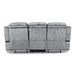 TANGO DUAL RECLINER SOFA W/PWR FR-SHADOW - Visions in Furniture (La Mirada, CA)
