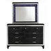 VALENTINO DRESSER-BLACK - Visions in Furniture (La Mirada, CA)
