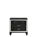 VALENTINO NIGHTSTAND-BLACK - Visions in Furniture (La Mirada, CA)