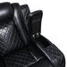 ORION SOFA W/DUAL RECLINER-BLACK - Visions in Furniture (La Mirada, CA)