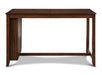 AMY  60" COUNTER TABLE+CHAIRS W/STG  (5 PC)  -CHERRY - Visions in Furniture (La Mirada, CA)