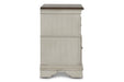 ANASTASIA NIGHTSTAND - ANT. WHITE - Visions in Furniture (La Mirada, CA)