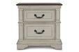 ANASTASIA NIGHTSTAND - ANT. WHITE - Visions in Furniture (La Mirada, CA)