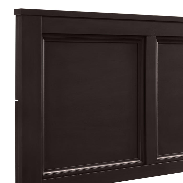 ARIES 4/6 F PANEL BED-HB/FB/RAILS-MERLOT