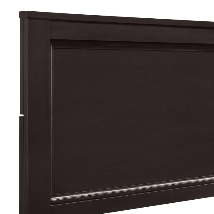 ARIES 6/6 EK PANEL BED-HB/FB/RAILS-MERLOT
