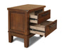 CAGNEY NIGHTSTAND - CHESTNUT - Visions in Furniture (La Mirada, CA)