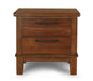 CAGNEY NIGHTSTAND - CHESTNUT - Visions in Furniture (La Mirada, CA)