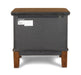 CAGNEY NIGHTSTAND - CHESTNUT - Visions in Furniture (La Mirada, CA)