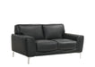 CARRARA LOVESEAT-BLACK image