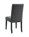 CRISPIN GRANITE GRAY DINING CHAIR- (2/Ctn) - Visions in Furniture (La Mirada, CA)