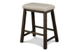 DERBY COUNTER TABLE & 4 STOOLS (SET) - CHOCOLATE - Visions in Furniture (La Mirada, CA)