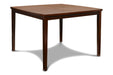 DIXON COUNTER TABLE W/LAZY SUSAN -  ESPRESSO - Visions in Furniture (La Mirada, CA)