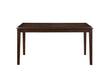 GIA 60" DINING TABLE+CHAIRS (5 PCS/CTN) -CHERRY - Visions in Furniture (La Mirada, CA)