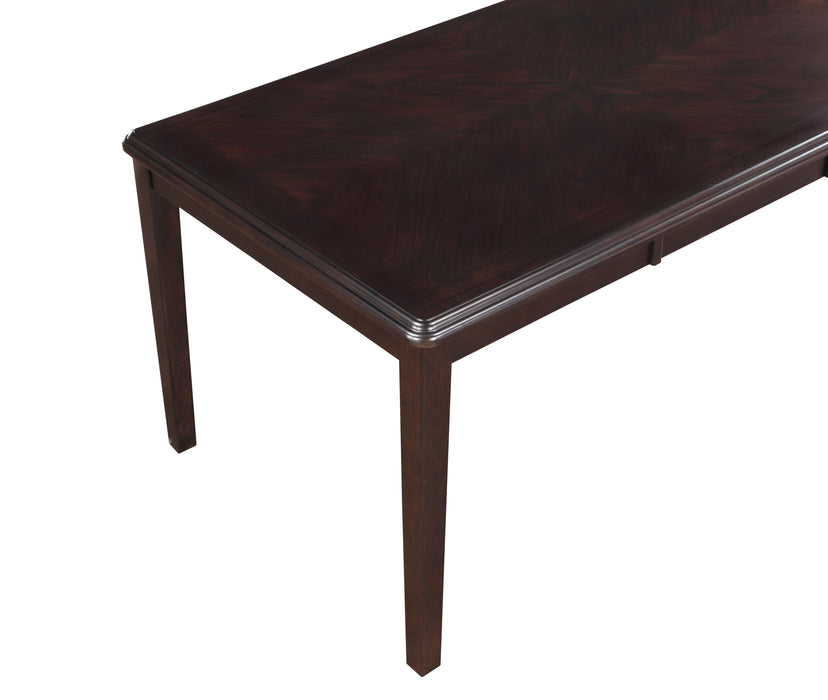 GIA 60" DINING TABLE+CHAIRS (5 PCS/CTN) -EBONY - Visions in Furniture (La Mirada, CA)