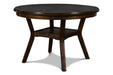 GIA ROUND DINING 5 PC SET - CHERRY - Visions in Furniture (La Mirada, CA)