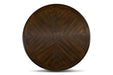 GIA ROUND DINING 5 PC SET - CHERRY - Visions in Furniture (La Mirada, CA)