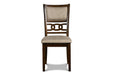 GIA ROUND DINING 5 PC SET - CHERRY - Visions in Furniture (La Mirada, CA)