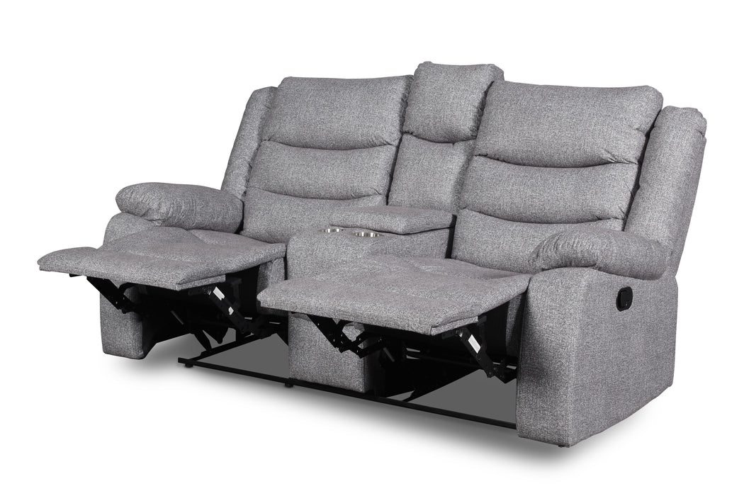 GRANADA CONSOLE LOVESEAT-GRAY