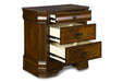 SHERIDAN NIGHTSTAND- BURNISHED CHERRY - Visions in Furniture (La Mirada, CA)
