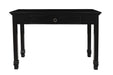 TAMARACK DESK- BLACK - Visions in Furniture (La Mirada, CA)