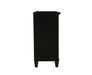 TAMARACK MEDIA CHEST- BLACK - Visions in Furniture (La Mirada, CA)